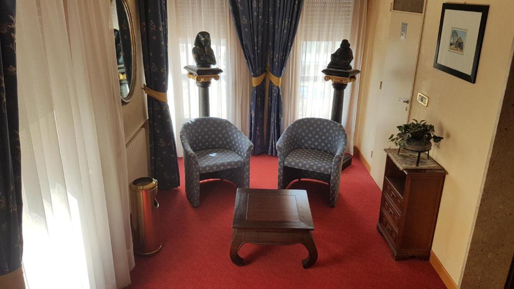 Posezení v ubytování Hotel Minerva
