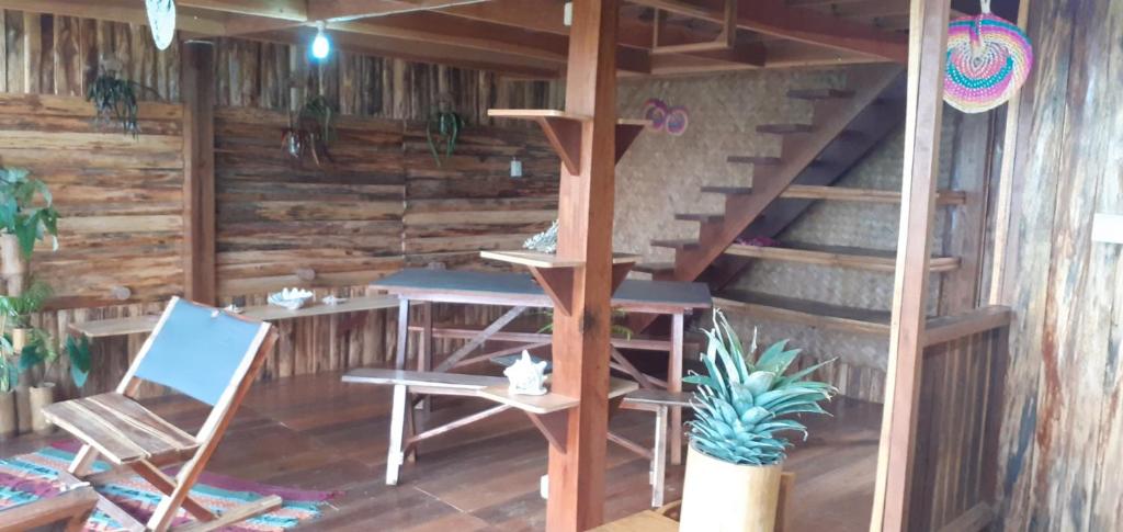 Balkón nebo terasa v ubytování Jungle bar Resto & Cottages