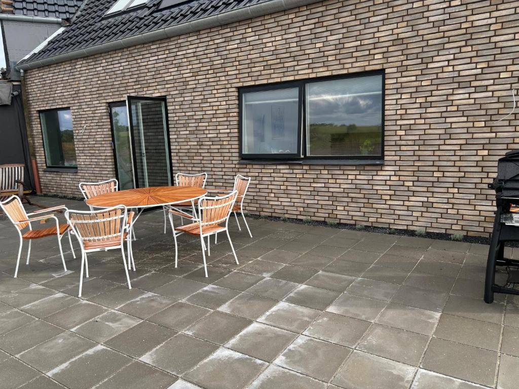 Balkón nebo terasa v ubytování Jernved Landsted B&B