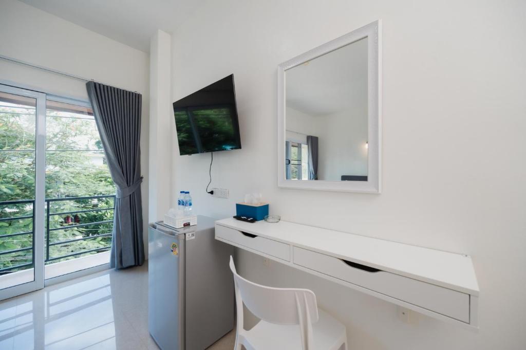 TV a/nebo společenská místnost v ubytování C4 Resort