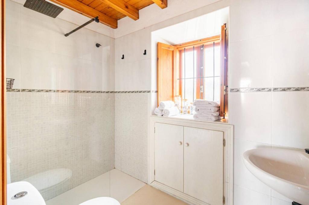 Kúpeľňa v ubytovaní Casa marinera céntrica en Comillas