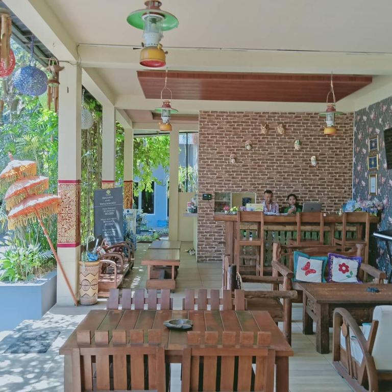Posezení v ubytování Clover Homestay