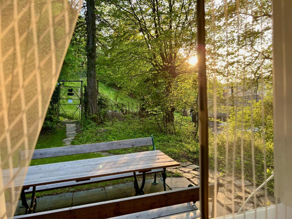 Zahrada ubytování Sommerhaus Zur Eule