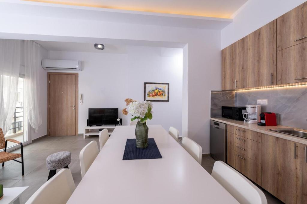 Kuchyňa alebo kuchynka v ubytovaní Venezian View Apartment
