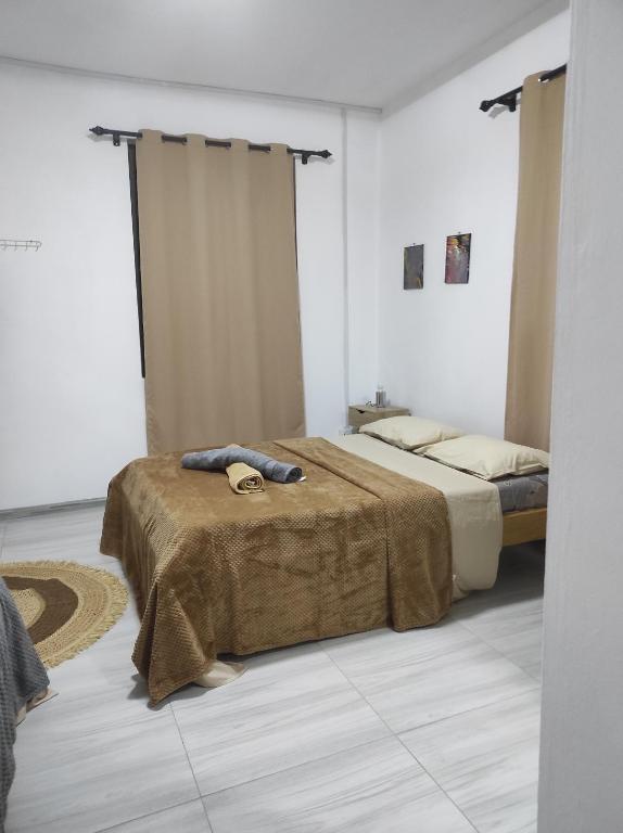 Postel nebo postele na pokoji v ubytování Location saisonnière Caza Villana