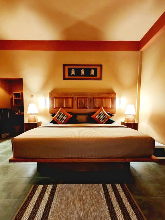 Postel nebo postele na pokoji v ubytování Art Yala Boutique Resort