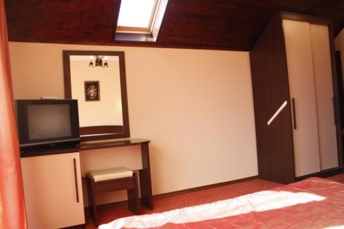 TV a/nebo společenská místnost v ubytování Pension Casa Ali & Andu