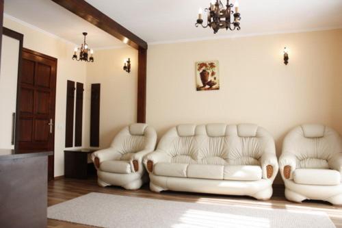 Posezení v ubytování Pension Casa Ali & Andu