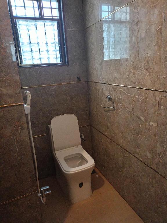 Koupelna v ubytování Hotel Sai Balaji