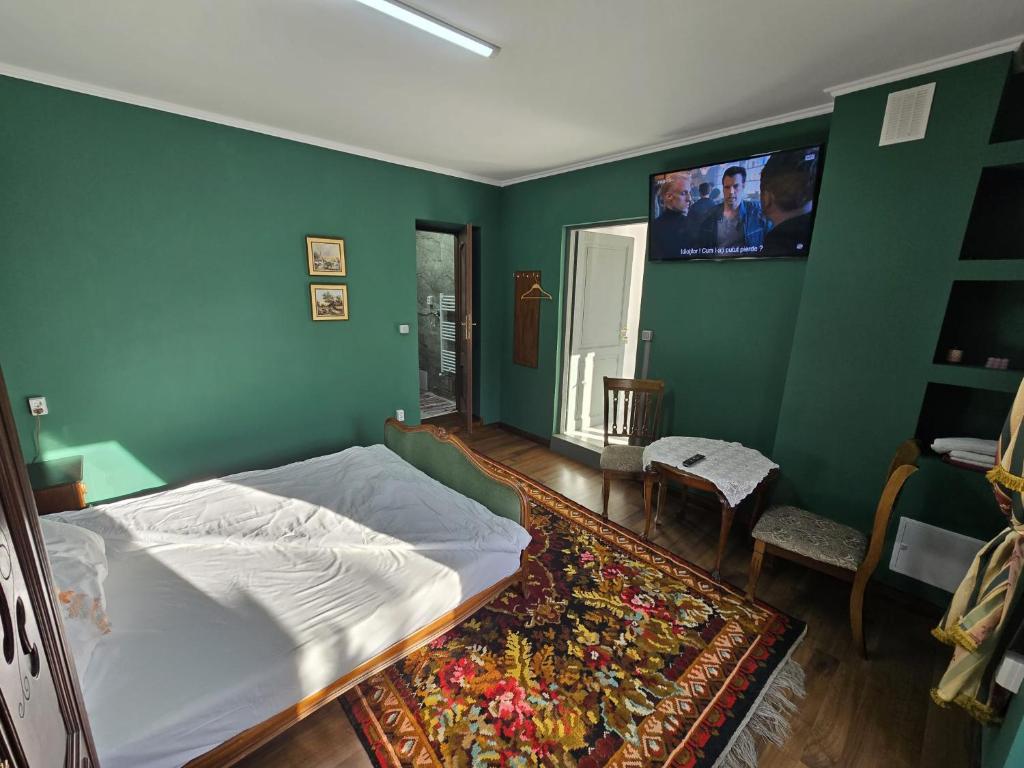 Postel nebo postele na pokoji v ubytování Casa Vadim