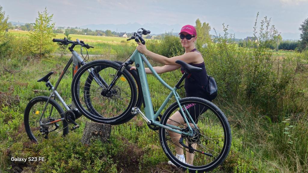 Jazda na bicykli v okolí ubytovania U Chowańców
