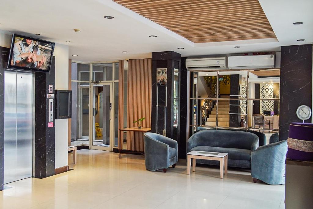 Posezení v ubytování Hotel Dalu