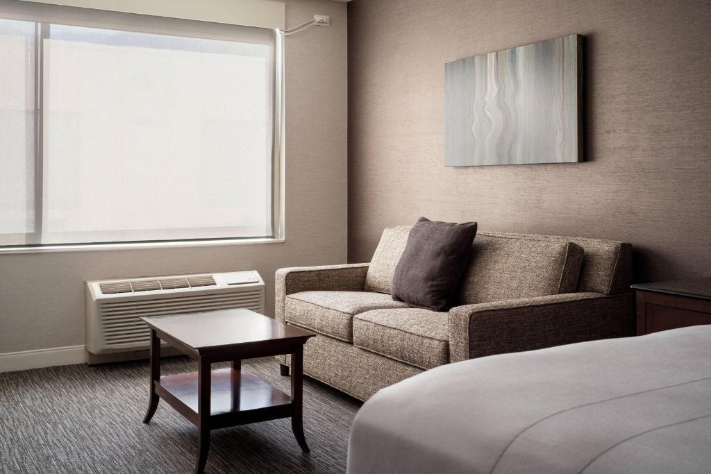 Posezení v ubytování Provo Marriott Hotel & Conference Center