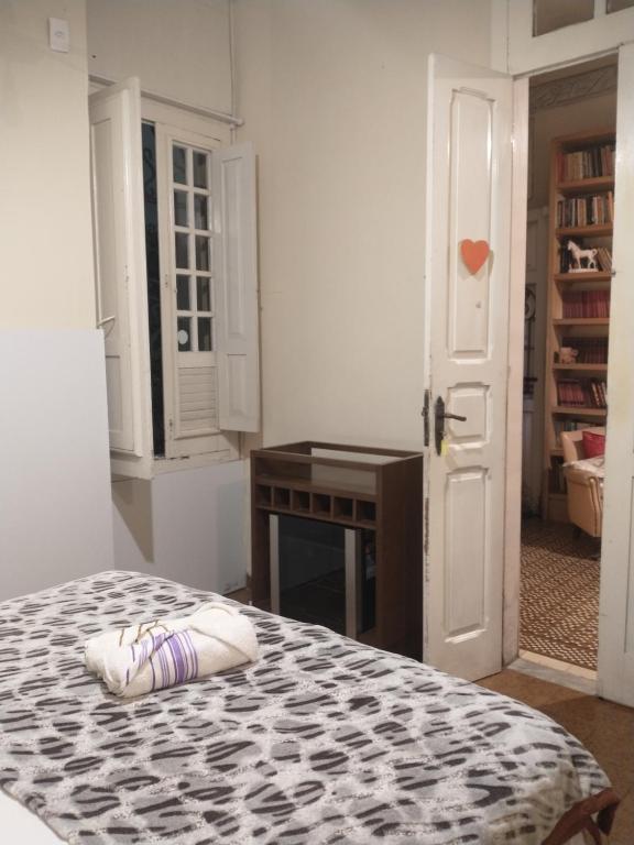 Postel nebo postele na pokoji v ubytování Guanaaní Hostel