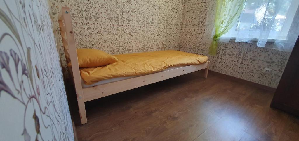 Postel nebo postele na pokoji v ubytování Cozy house with sauna and terrace