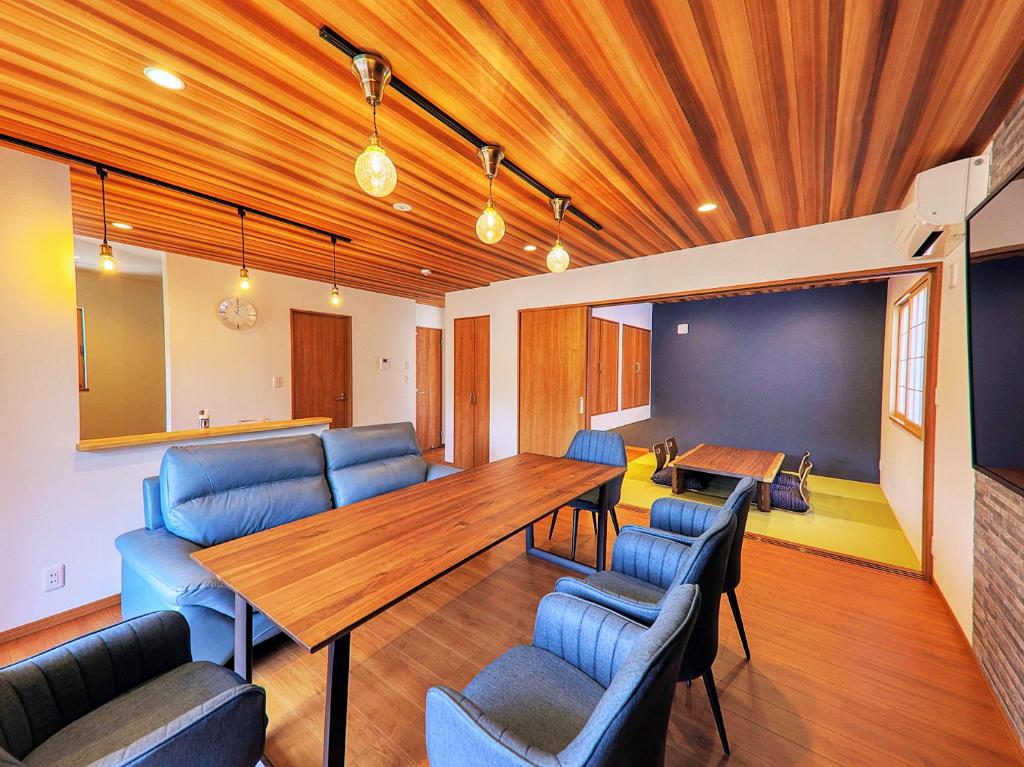 Posezení v ubytování Glamping Cottage Kawaguchiko