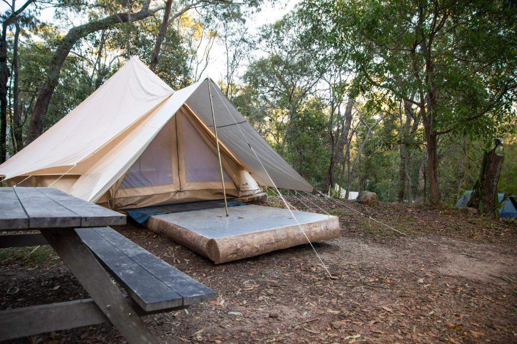 Zahrada ubytování 1770 Eco Camp