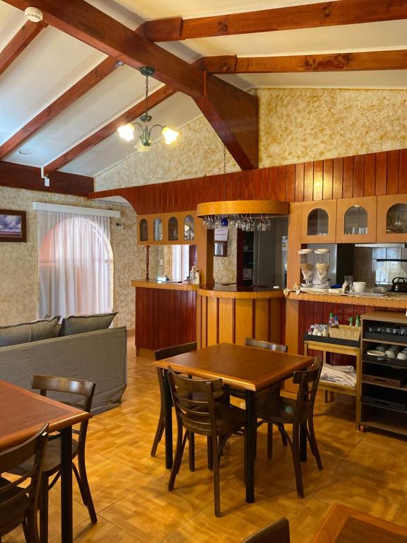 Kuchyň nebo kuchyňský kout v ubytování Hostal Solor