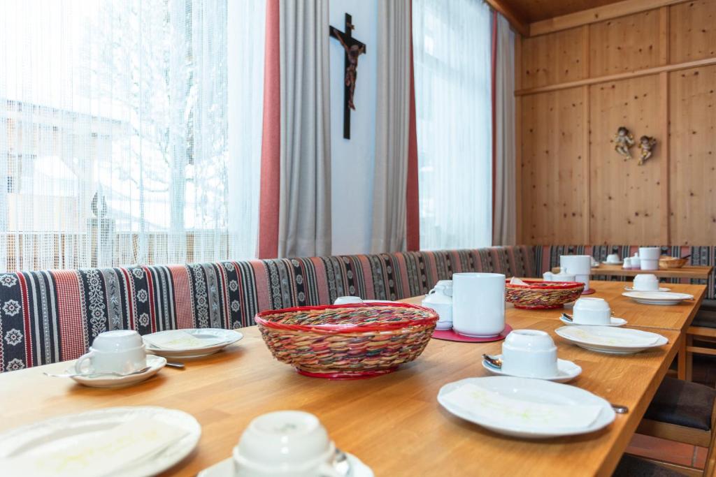 Posezení v ubytování Pension Schusterkrämer