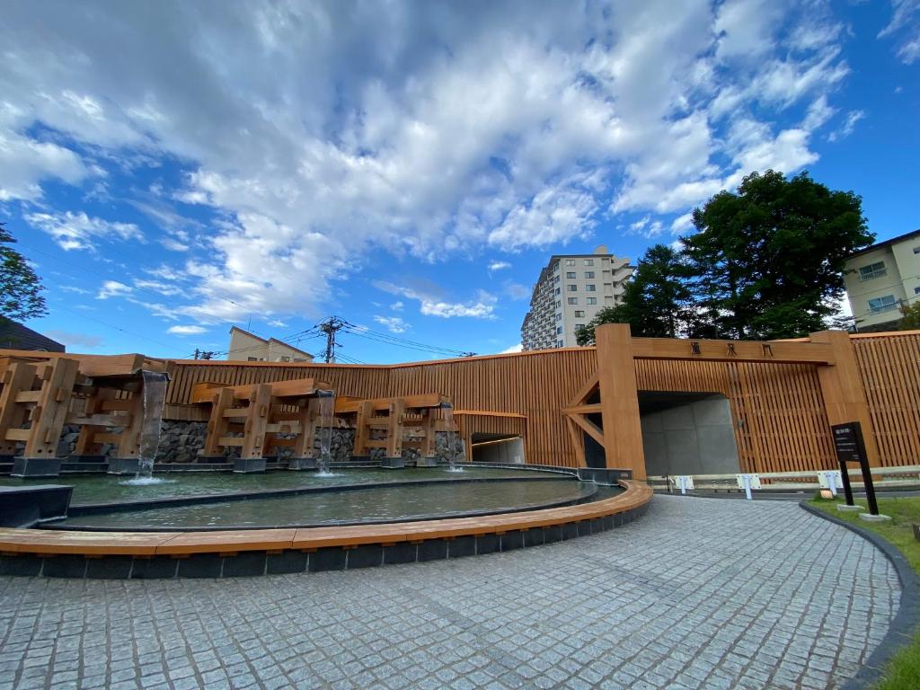 Bazén v ubytování Kusatsu KOTODAMA nebo v jeho okolí
