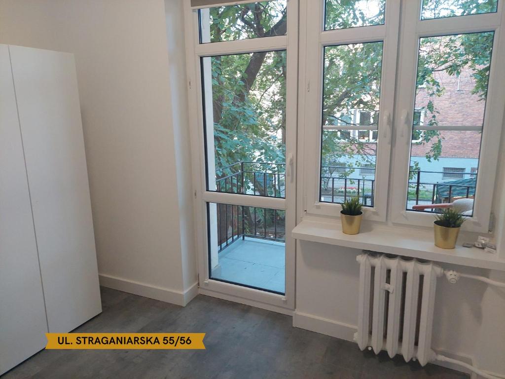 Balkón alebo terasa v ubytovaní Lunette Apartments