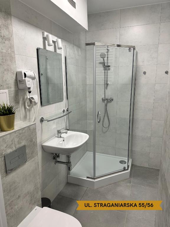 Kúpeľňa v ubytovaní Lunette Apartments