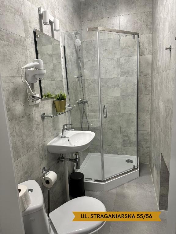 Kúpeľňa v ubytovaní Lunette Apartments