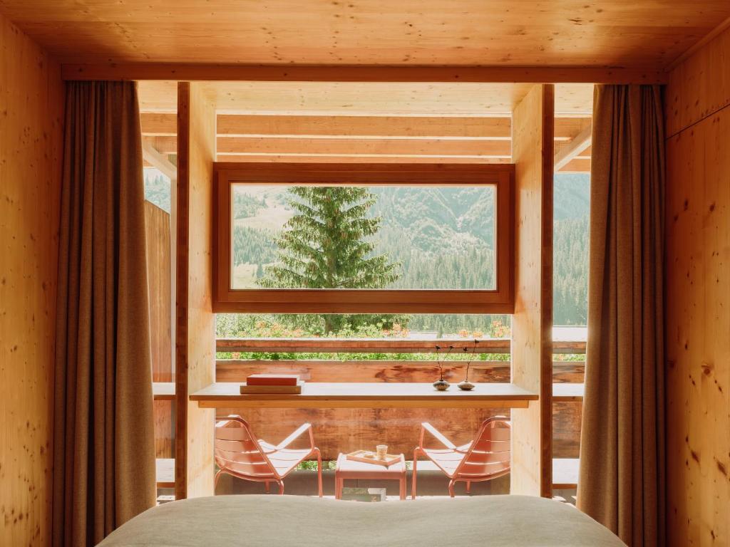 Balkón nebo terasa v ubytování Rote Wand Gourmet Hotel, a Member of Design Hotels
