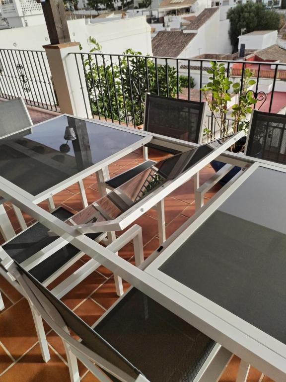 Balkón nebo terasa v ubytování Piso Levante