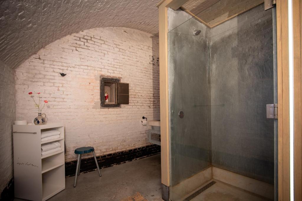 Koupelna v ubytování Fort Vuren