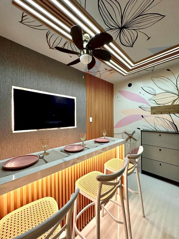 TV a/nebo společenská místnost v ubytování N Residences