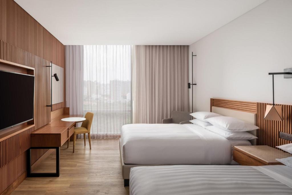 Barranquilla Marriott Hotel - Queen Kamer Met 2 Queensize Bedden