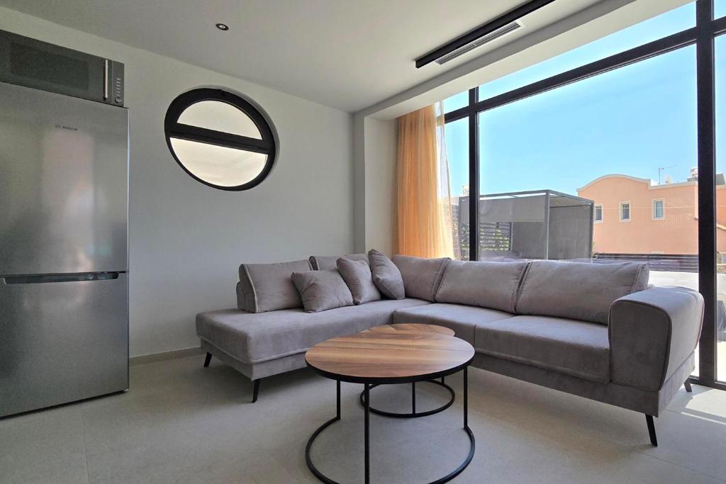 Posezení v ubytování Trapezia Luxury Living