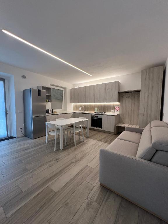 Kuchyň nebo kuchyňský kout v ubytování AP House