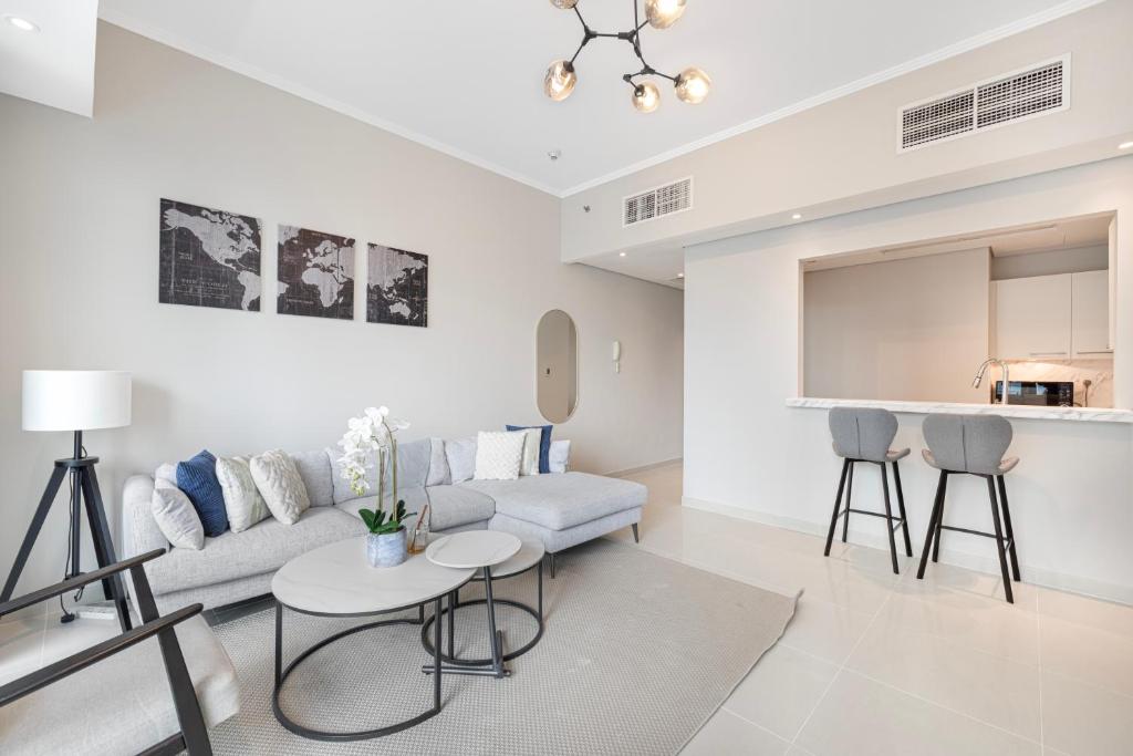 تصویر اتاق‌های Daniels 1BR at Silverene Tower Dubai Marina - تصویر ۲