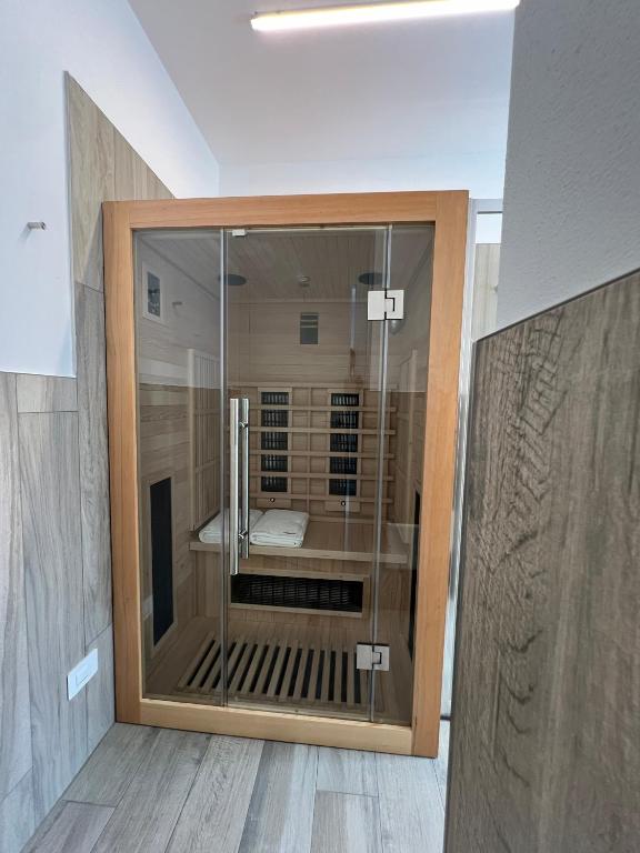 Koupelna v ubytování AP House
