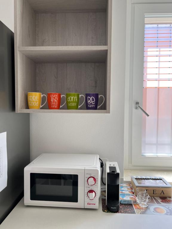 Kuchyň nebo kuchyňský kout v ubytování AP House