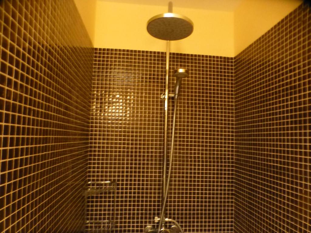 Koupelna v ubytování Hotel El Carmen