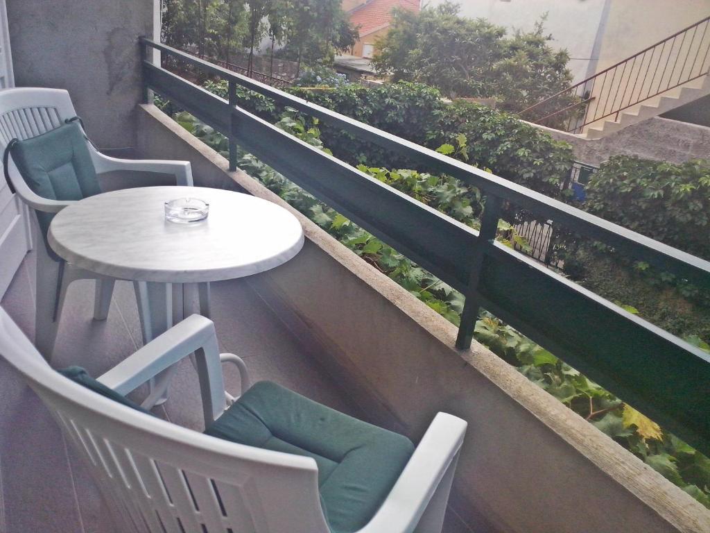 Balkón alebo terasa v ubytovaní Apartments Fanito