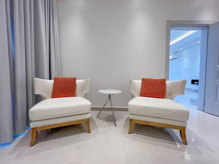 Posezení v ubytování Jabal Akhdar Rummana Villa