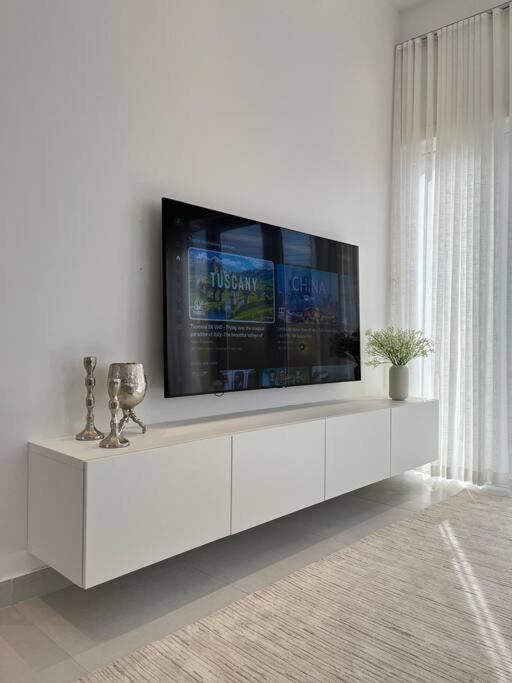 TV a/nebo společenská místnost v ubytování Jabal Akhdar Rummana Villa