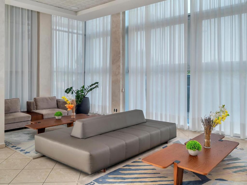 Posezení v ubytování B&B HOTEL Park Hotel Cassano