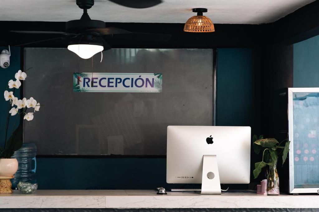 Vstupní hala nebo recepce v ubytování Zihua Mia Hotel Boutique