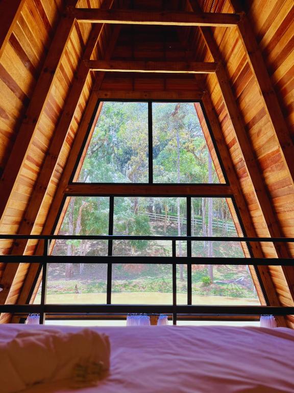 Postel nebo postele na pokoji v ubytování Hotel Nativa Eco