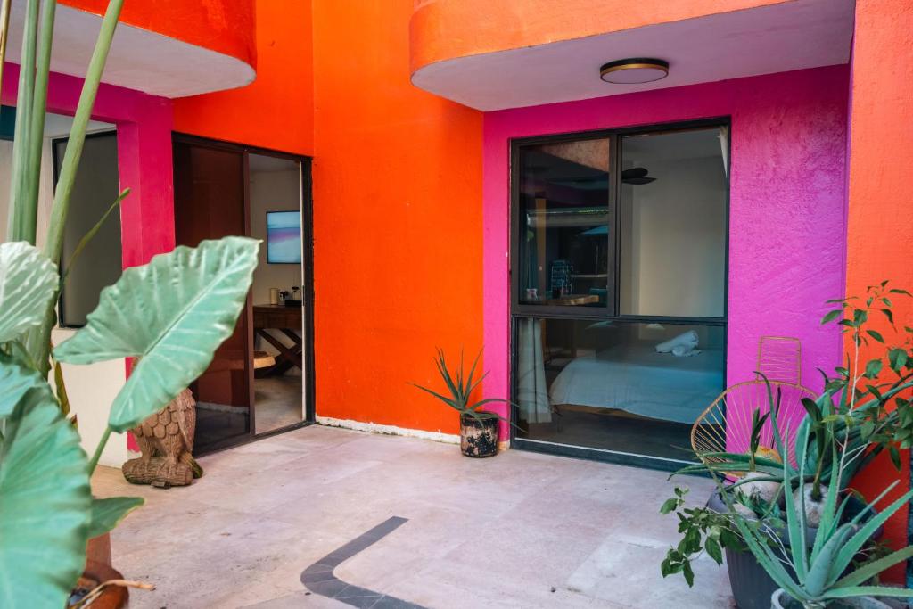 Zahrada ubytování Zihua Mia Hotel Boutique