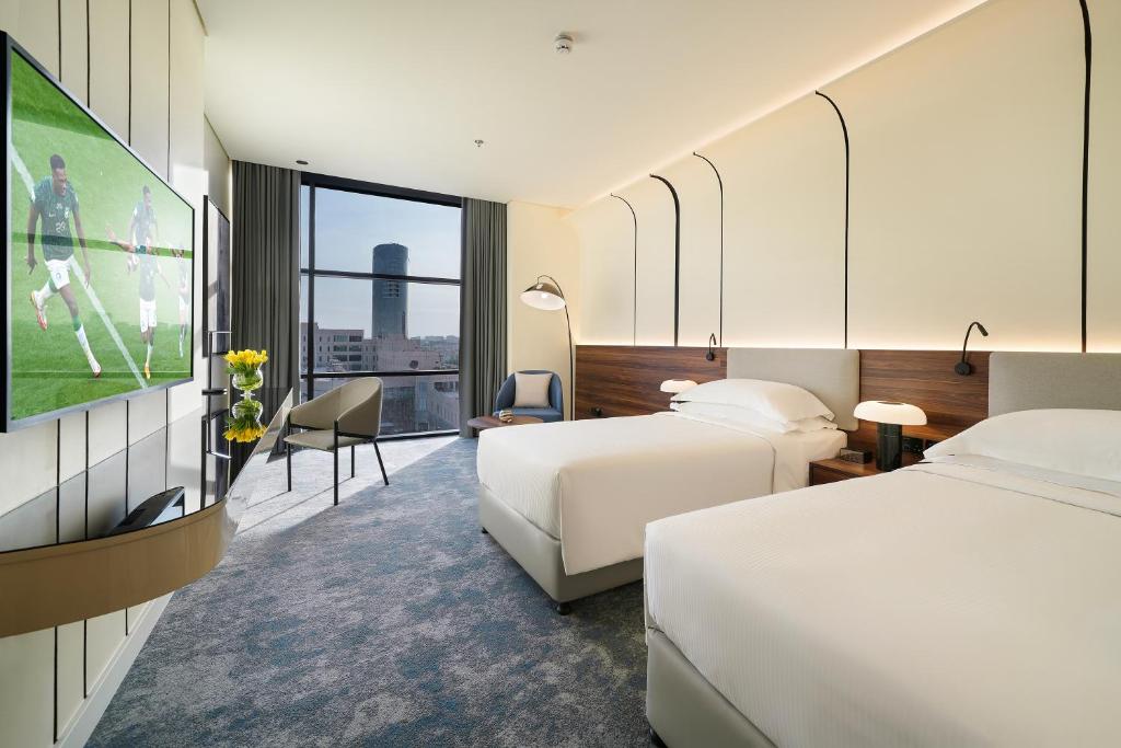 Nova M Hotel, Edge by Rotana - Olaya Street View - Twin -Bett