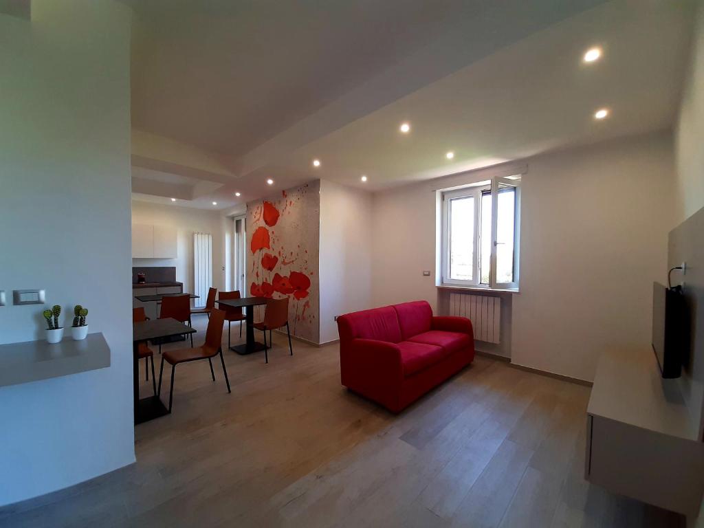 Posezení v ubytování Dimora Gentile Lecce B&B