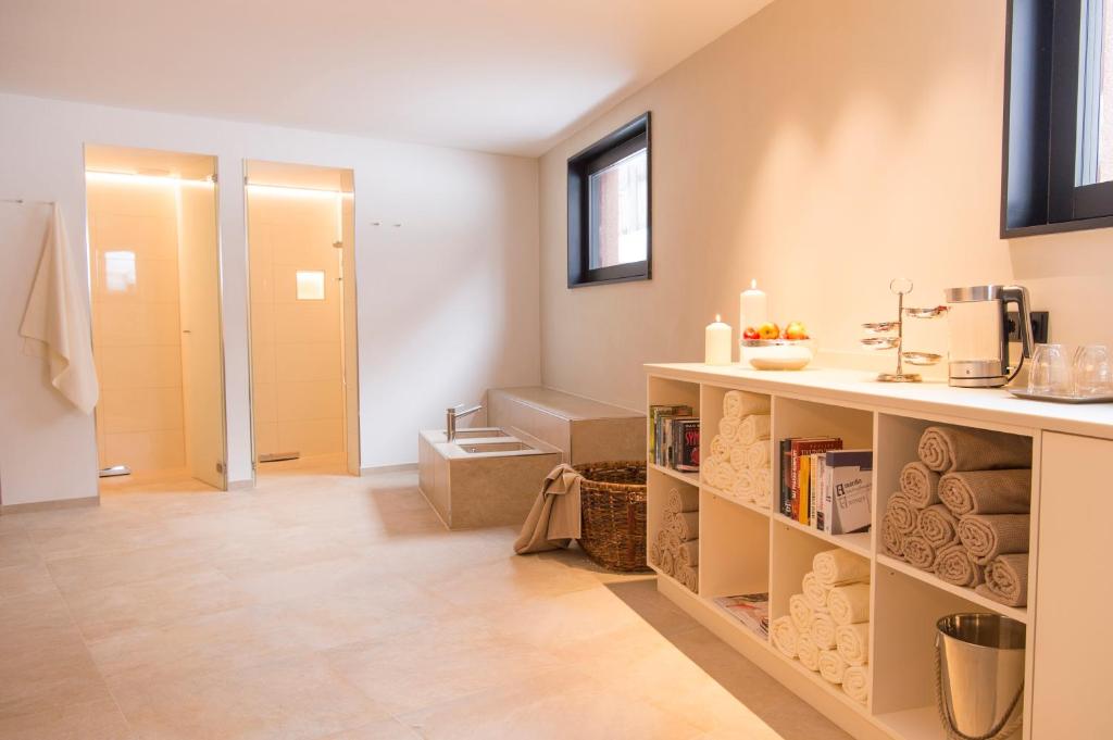 Kúpeľňa v ubytovaní Hotel Garni Sursilva