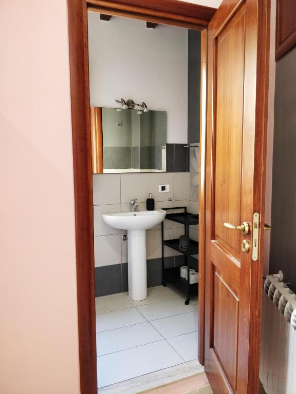 Koupelna v ubytování Kalos Rooms