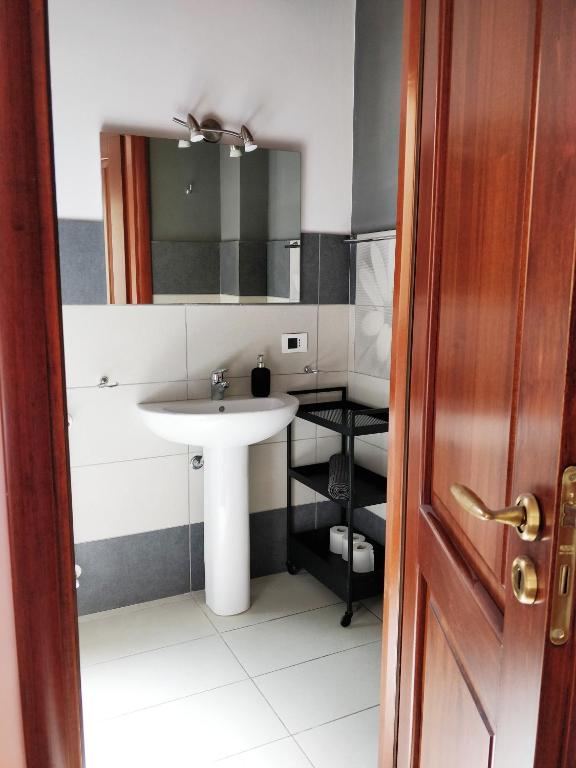 Koupelna v ubytování Kalos Rooms